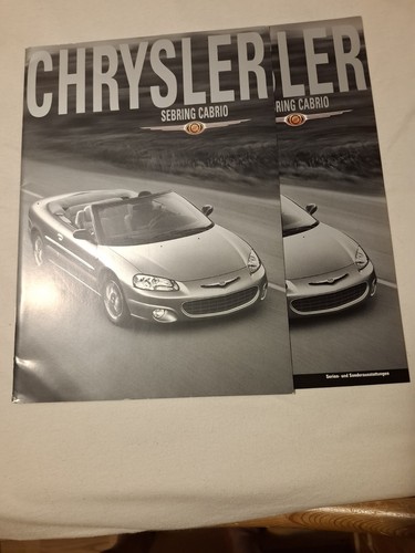 Prospekt chrysler sebring - prospekt,