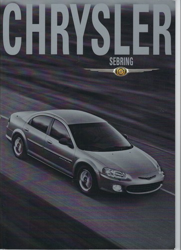 2001 prospekt chrysler sebring - chrysler,